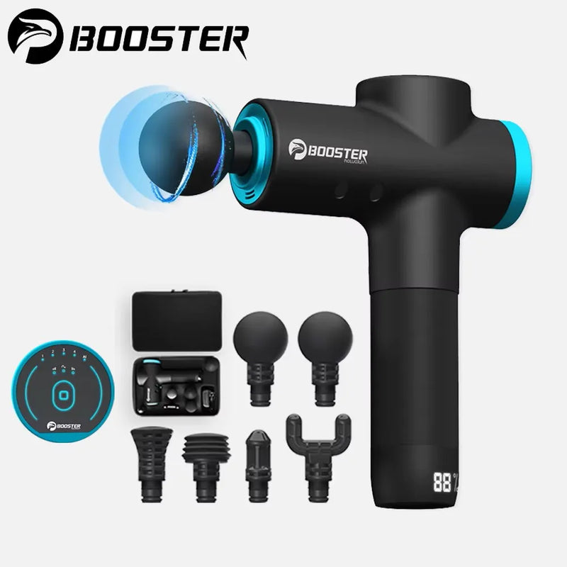 Booster M2-B Professional Massage Gun – Deep Tissue Percussion Massager for Muscle Recovery, Pain Relief & Full Body Wellness